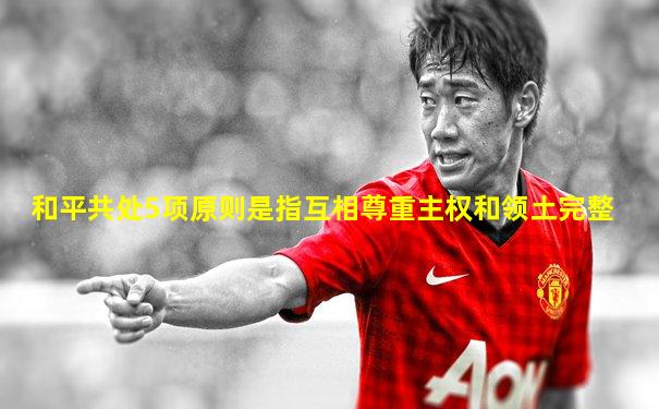 和平共处5项原则是指互相尊重主权和领土完整