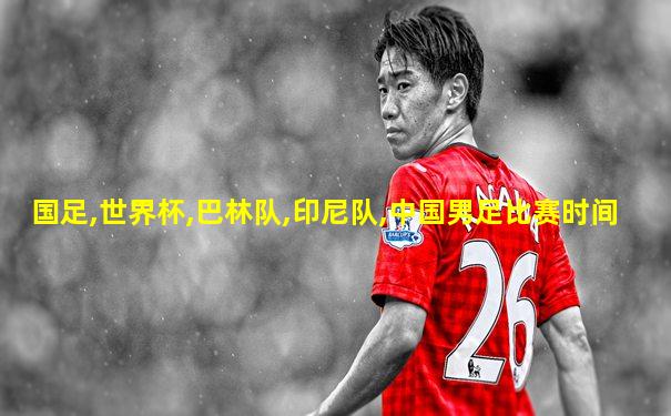 国足,世界杯,巴林队,印尼队,中国男足比赛时间
