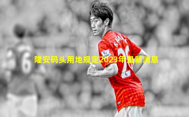 隆安码头用地规定2023年最新消息